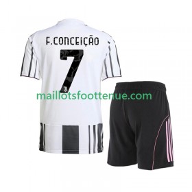 Maillot/Tenue Juventus Francisco Conceicao 7 Enfant Domicile 2025/2026
